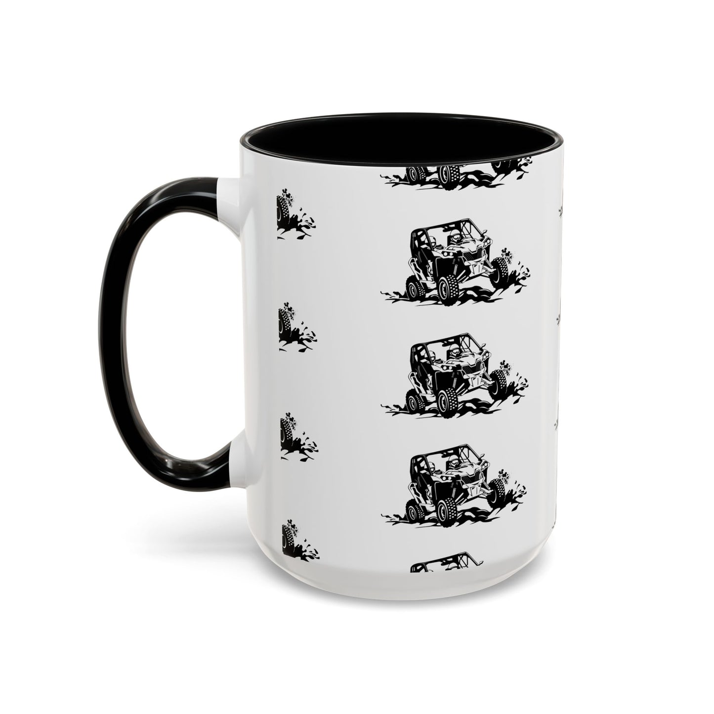 Slingin' Mud Side By Side 2-Tone Coffee Mug