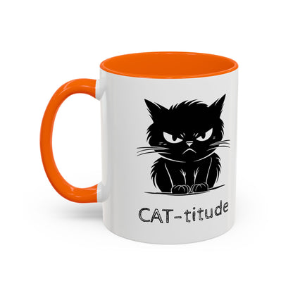 CAT-titude 2-Tone Coffee Mug