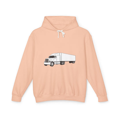 Semi Truck Unisex Lightweight Hoodie
