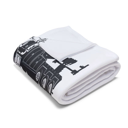 Size Does Matter Arctic Fleece Blanket