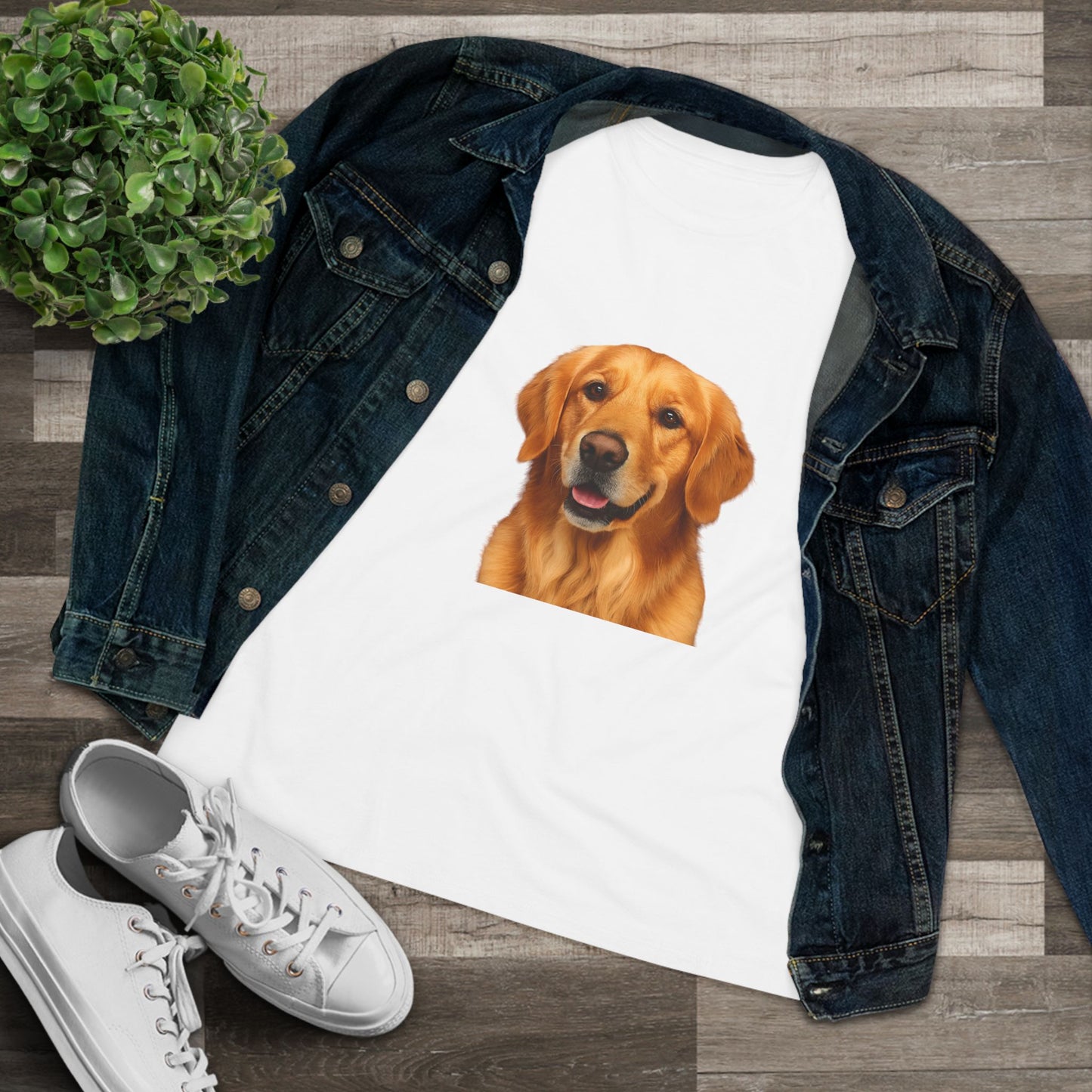 Golden Head Women's Short Sleeve Crewneck Tee