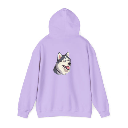 Malamute Head Unisex Hoodie