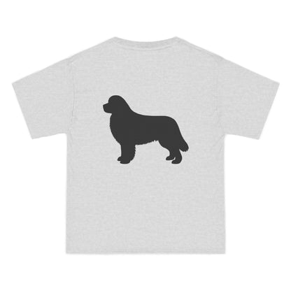 Newfie Silhouette Men's Short-Sleeve Crewneck Tee