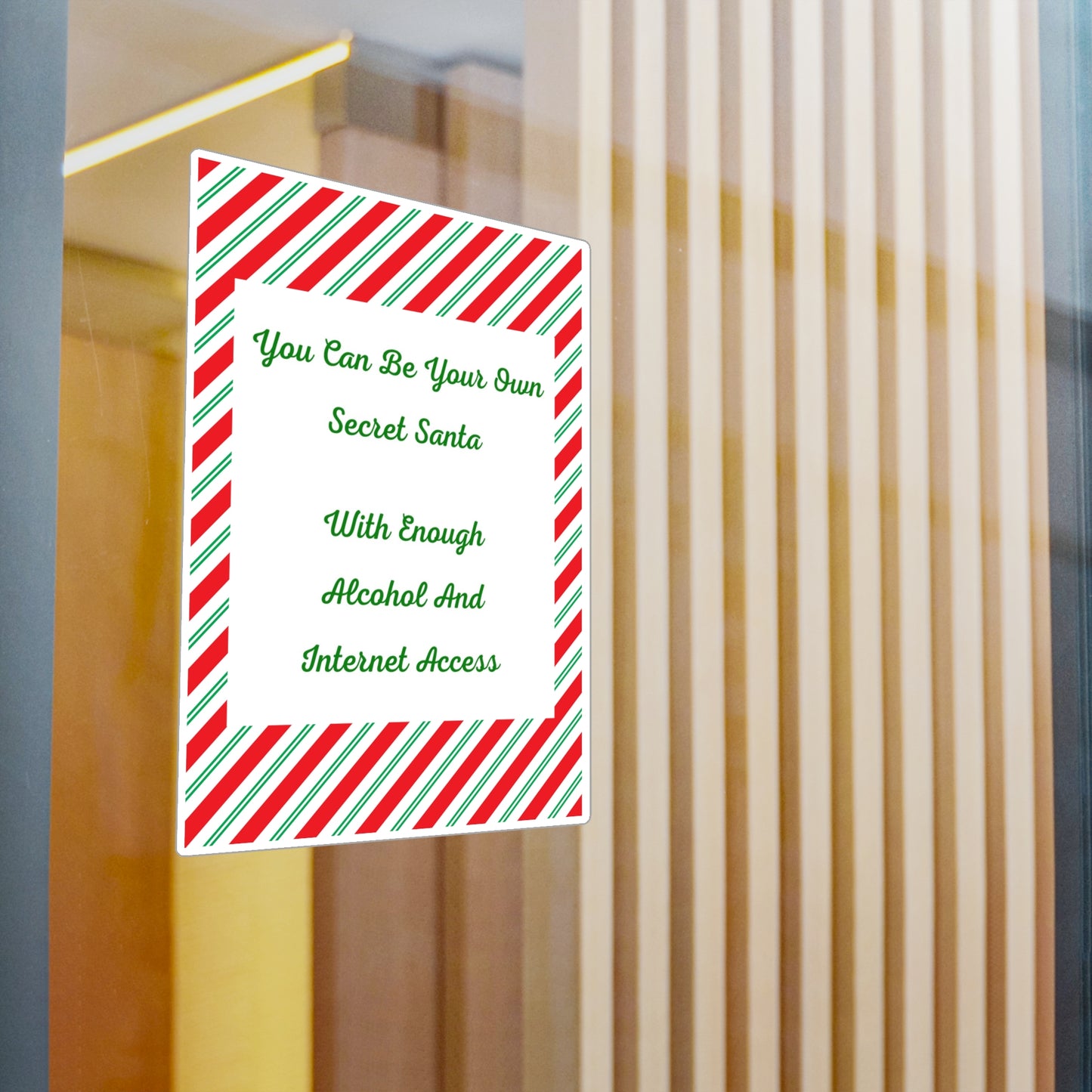 Your Own Secret Santa Vinyl Decal