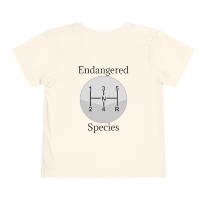 Endangered Species Toddler Unisex Short Sleeve Crewneck Tee