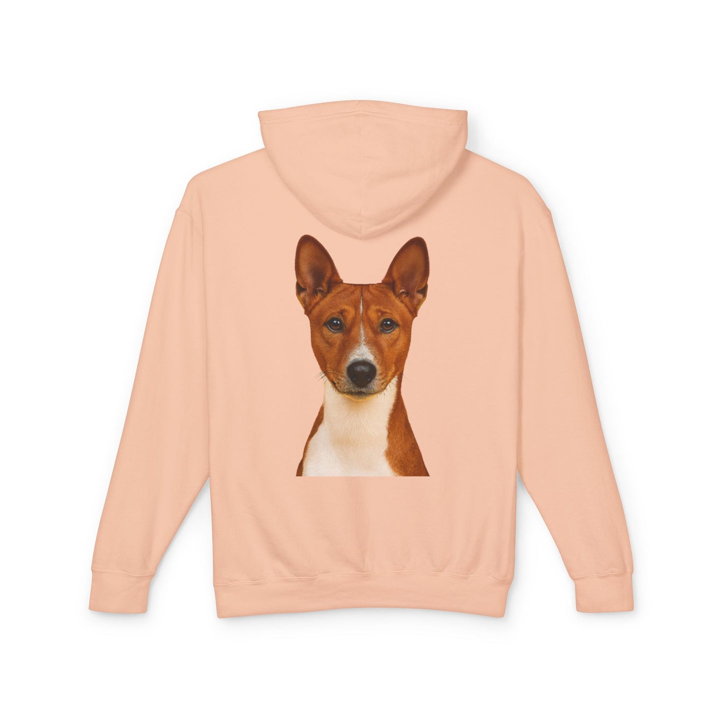 Basenji Head Unisex Lightweight Hoodie