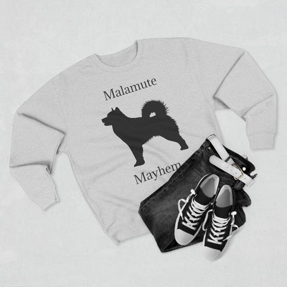 Malamute Mayhem Unisex Crewneck Sweatshirt