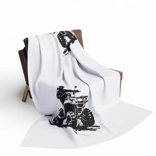Slingin' Mud Quad Arctic Fleece Blanket