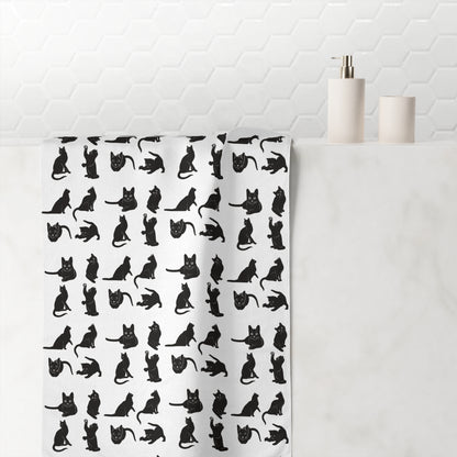 Cats Mink-Cotton  Beach Towel