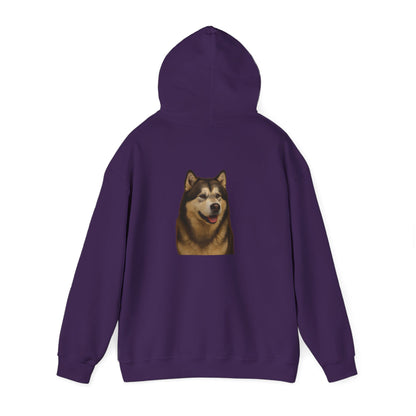 Malamute Head Unisex Hoodie