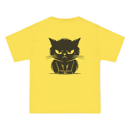 Angry Cat Men's Short-Sleeve Crewneck Tee