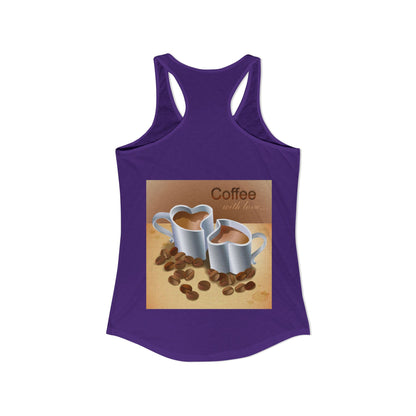 Coffee With Love Women's Racerback Tank