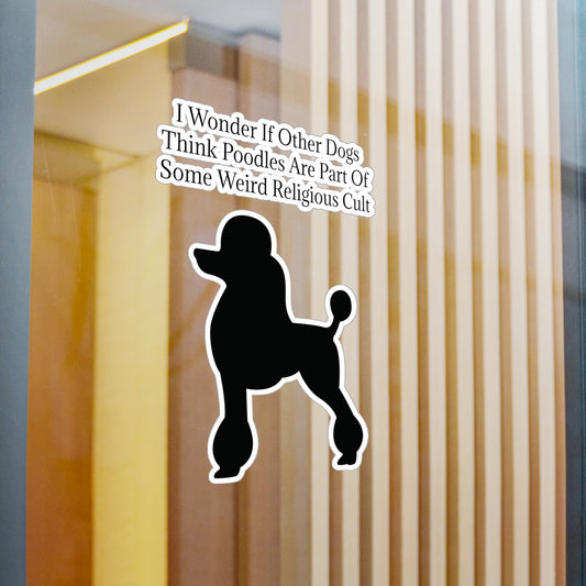 I Wonder Vinyl Decal