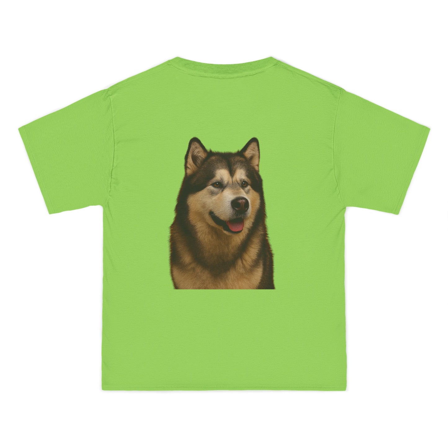 Malamute Head Men's Short-Sleeve Crewneck Tee