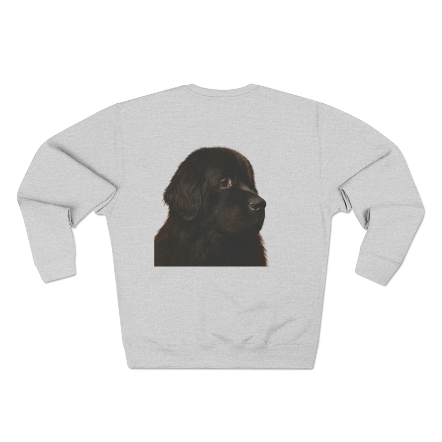 Newfie Head Unisex Crewneck Sweatshirt
