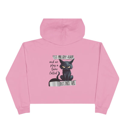 Duct, Duct, Tape Women's Crop Hoodie
