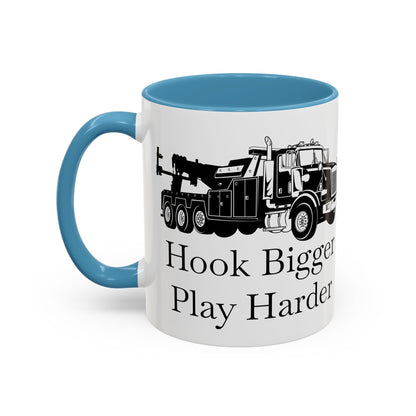 Hook Bigger 2-Tone Coffee Mug