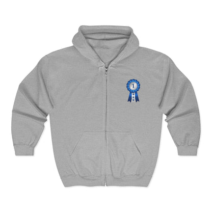 Show Ribbon Unisex Full Zip Hoodie