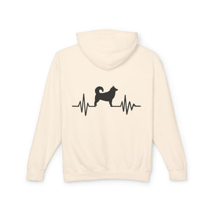 My Heart Beats For Malamutes Unisex Lightweight Hoodie
