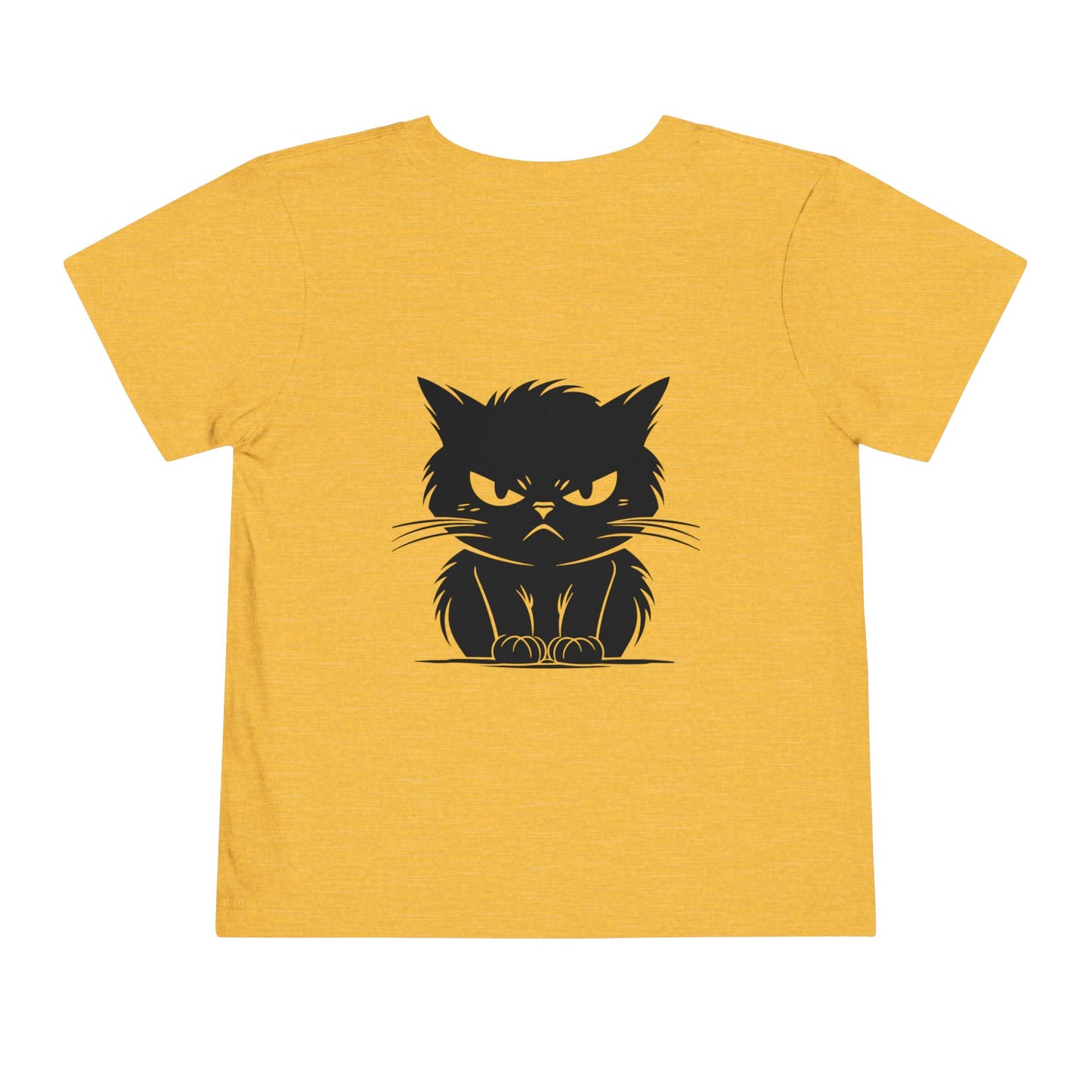 Angry Cat Toddler Unisex Short Sleeve Crewneck Tee