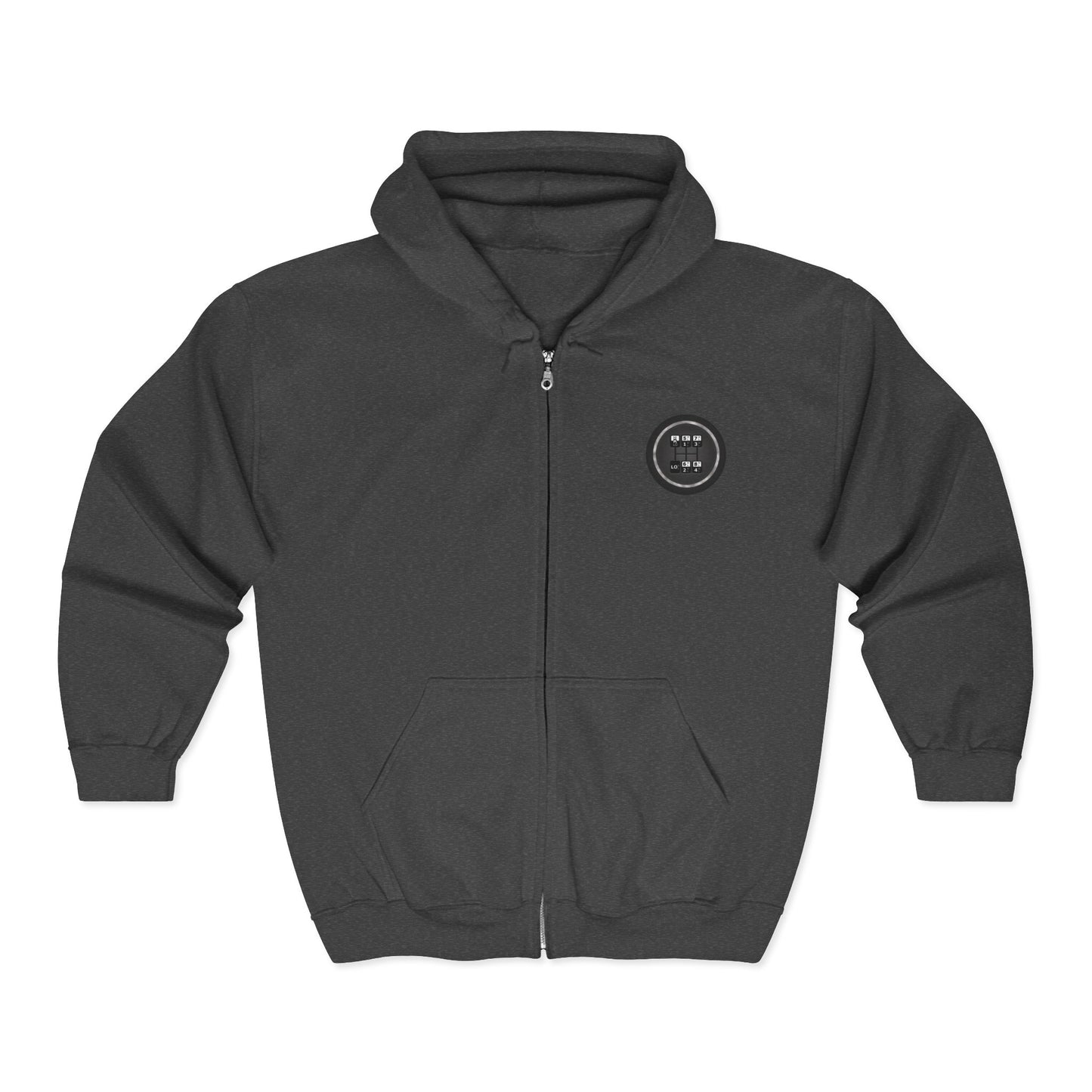 5 Speed How Cute Unisex Full Zip Hoodie
