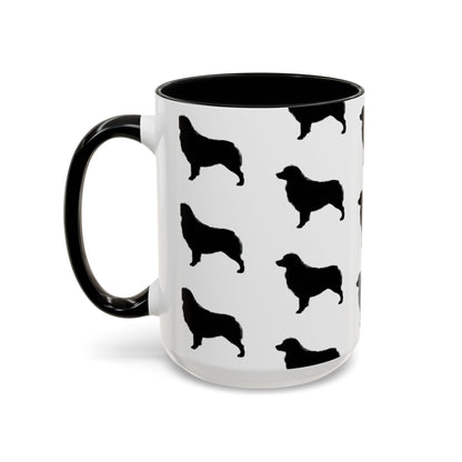 Aussie Silhouette 2-Tone Coffee Mug