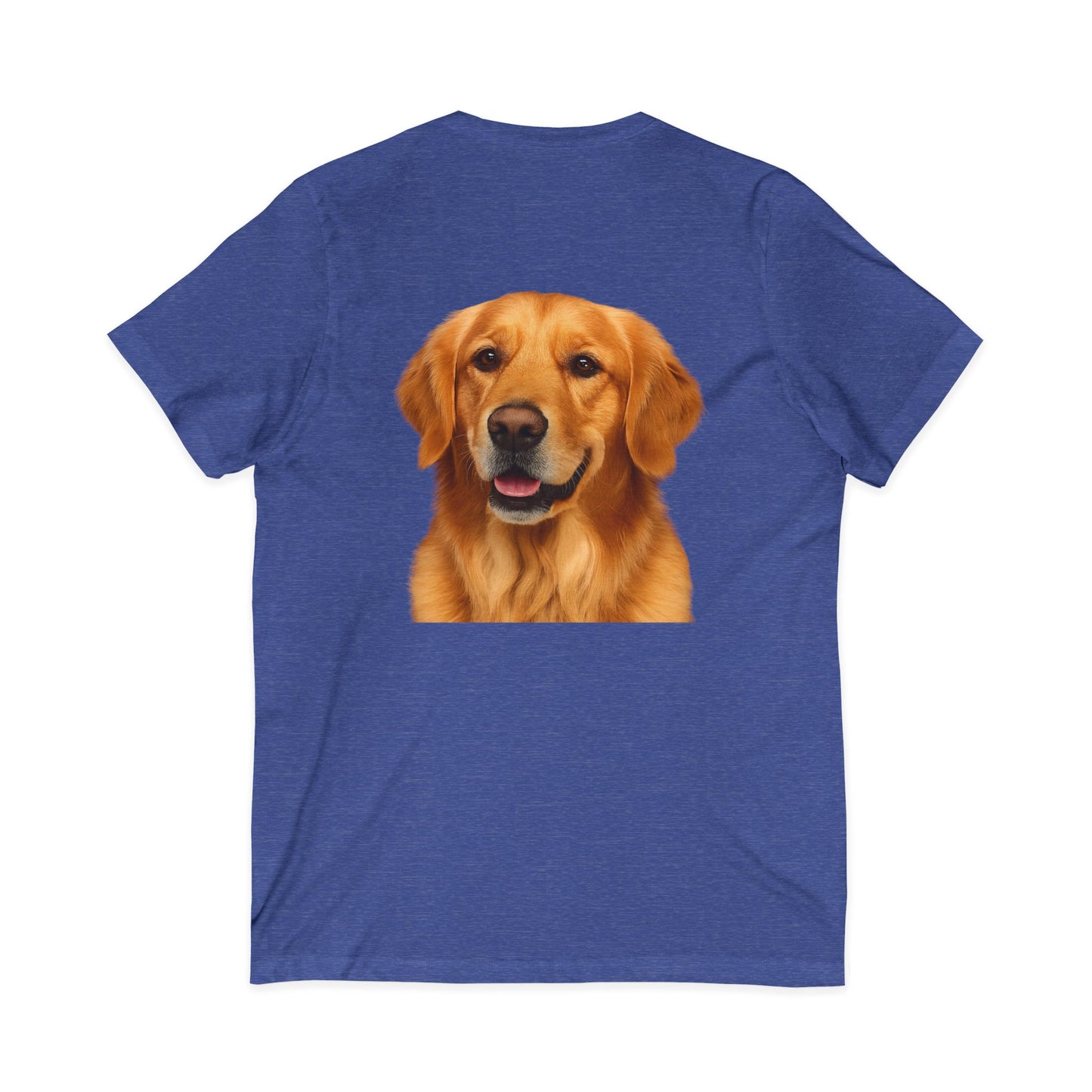 Golden Head Unisex Short Sleeve V-Neck Tee