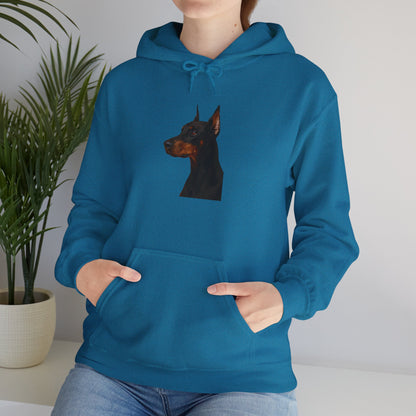 Doberman Head Unisex Hoodie