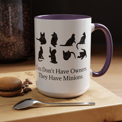 Cat Minions 2-Tone Coffee Mug