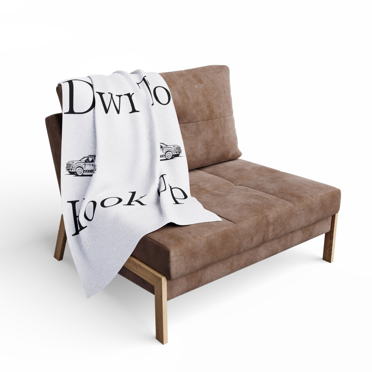 Down To Hook Up Arctic Fleece Blanket