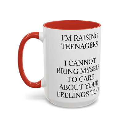 Raising Teenagers 2-Tone Coffee Mug