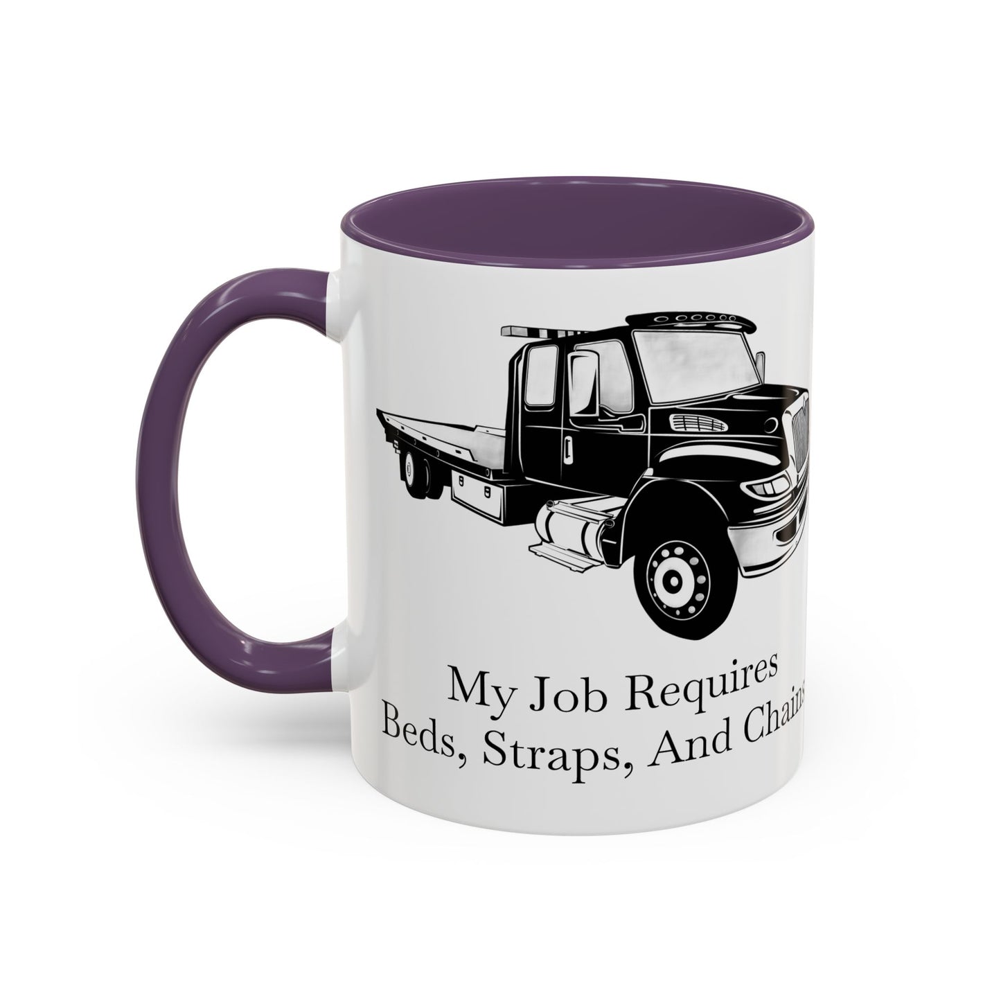 Beds, Straps, And Chains 2-Tone Coffee Mug
