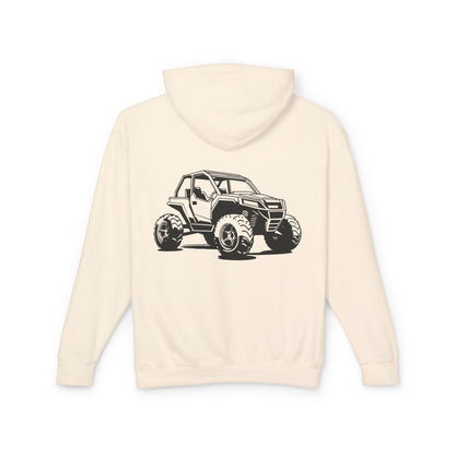 Off The Beaten Path Side By Side Unisex Lightweight Hoodie