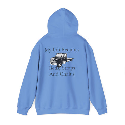 Beds, Straps, And Chains Unisex Hoodie