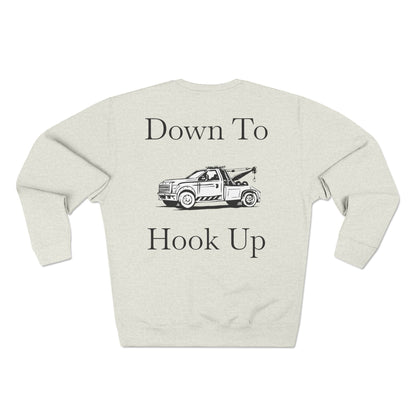 Down To Hook Up Unisex Crewneck Sweatshirt