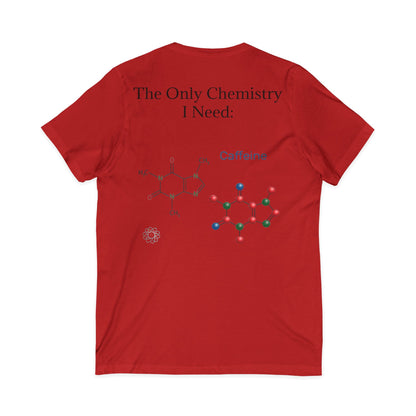 Chemistry Lesson Unisex Short Sleeve V-Neck Tee