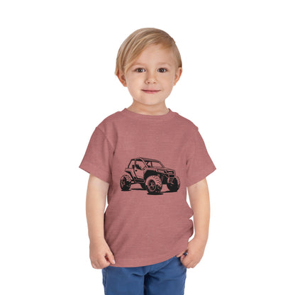 Off The Beaten Path Side By Side Toddler Unisex Short Sleeve Crewneck Tee