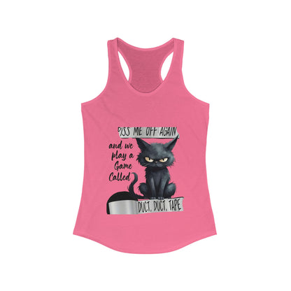 Duct, Duct, Tape Women's Racerback Tank