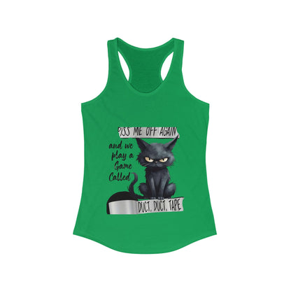 Duct, Duct, Tape Women's Racerback Tank