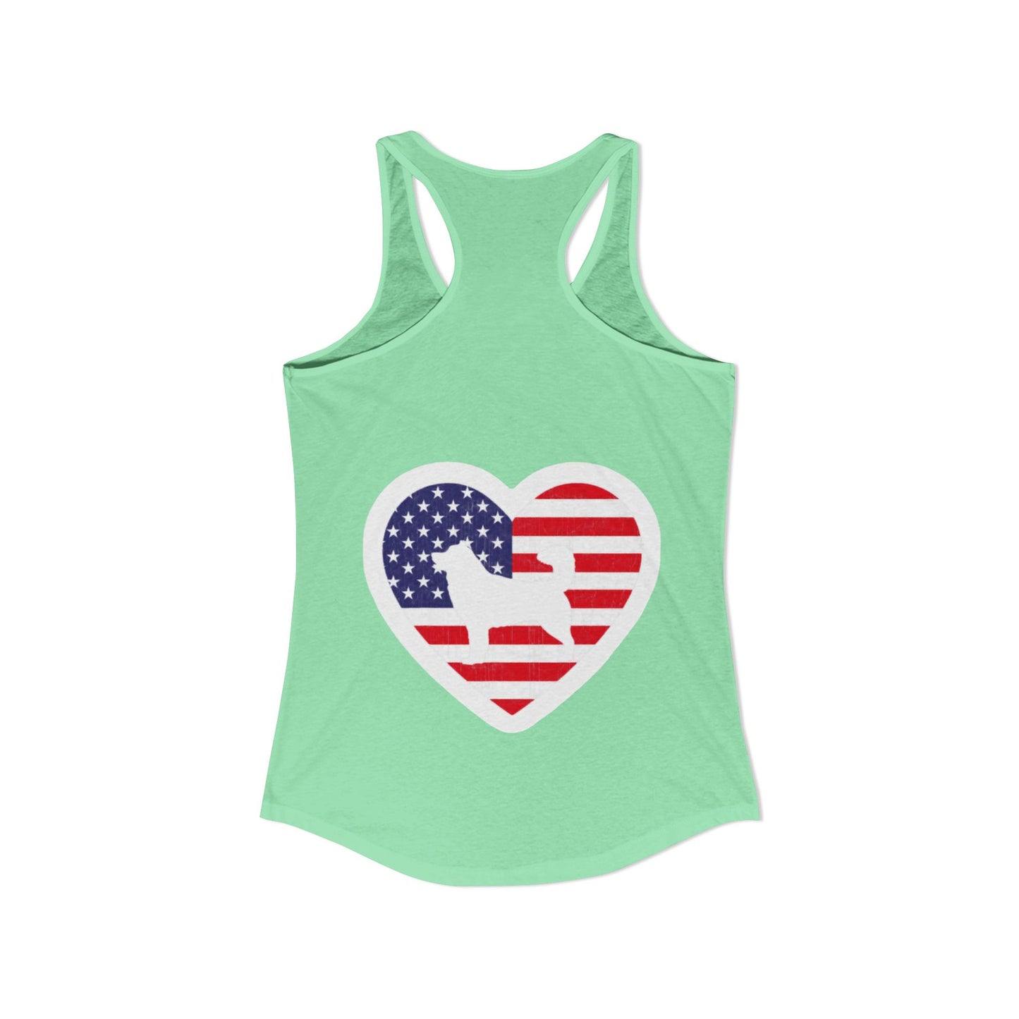 Malamute Flag Women's Racerback Tank