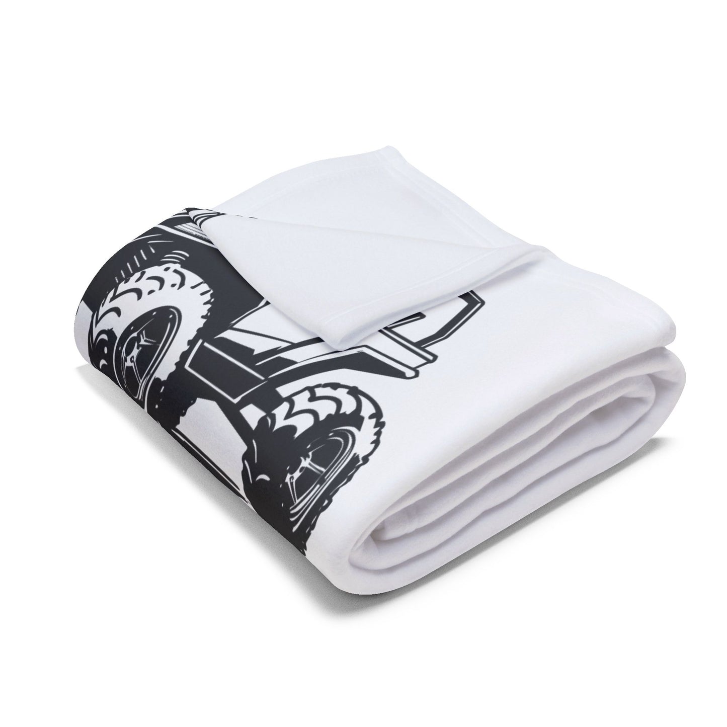 Off The Beaten Path Side By Side Arctic Fleece Blanket