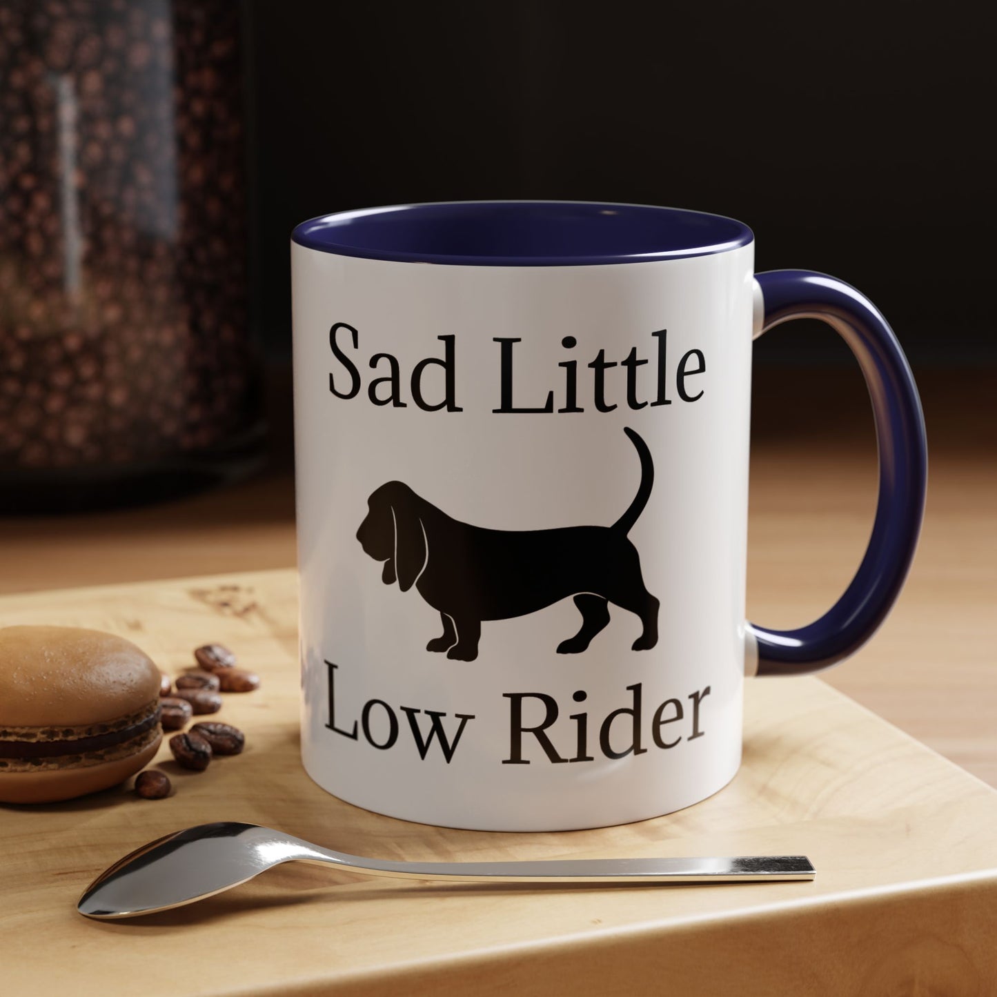 Sad Little Low Rider 2-Tone Coffee Mug