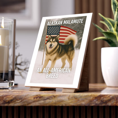 All-American Breed Ceramic Photo Tile