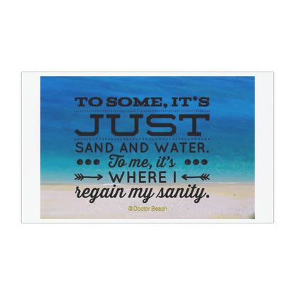 Dr. Beach Indoor/Outdoor Magnet