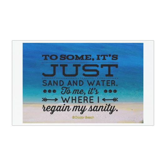 Dr. Beach Indoor/Outdoor Magnet