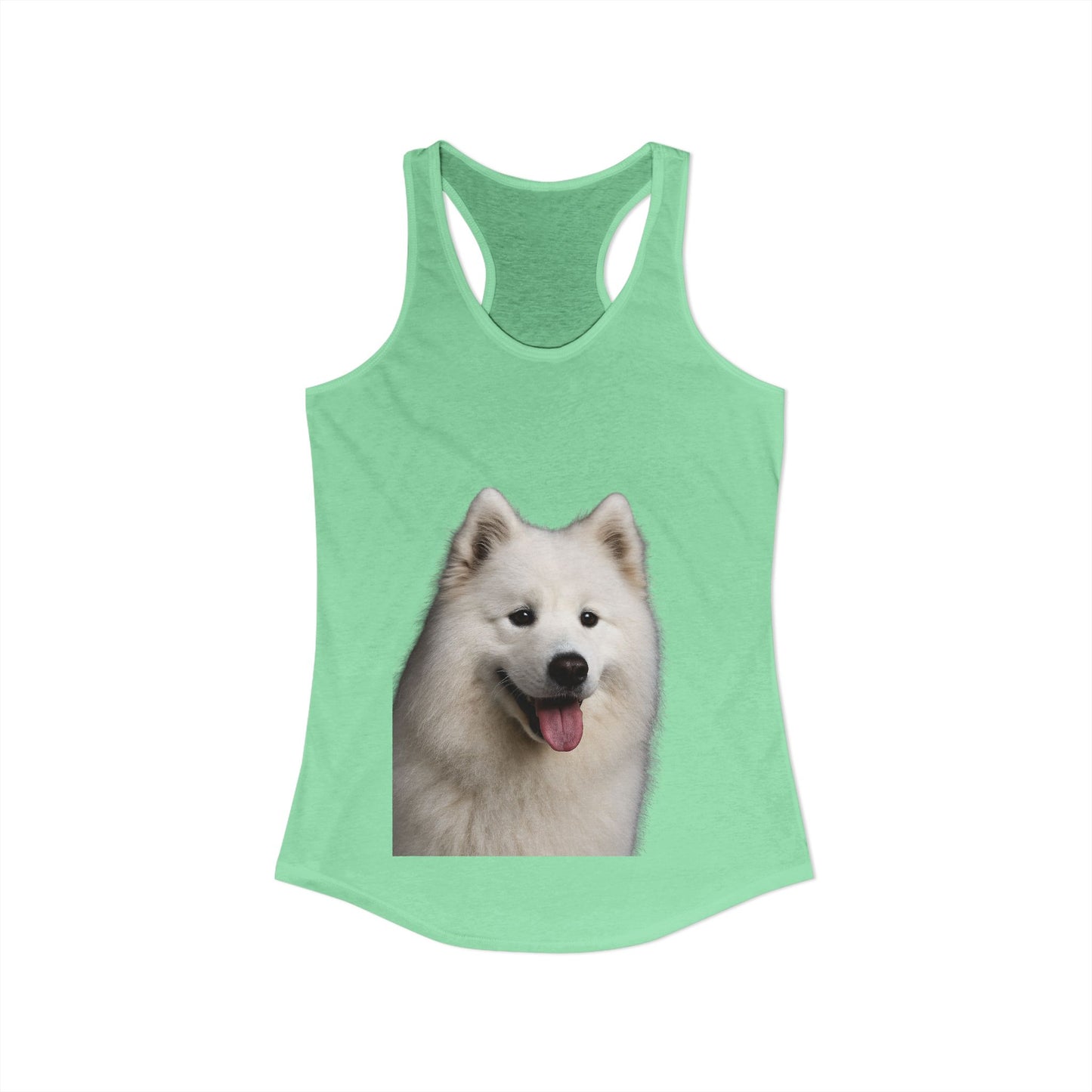 Samoyed Head Women's Racerback Tank