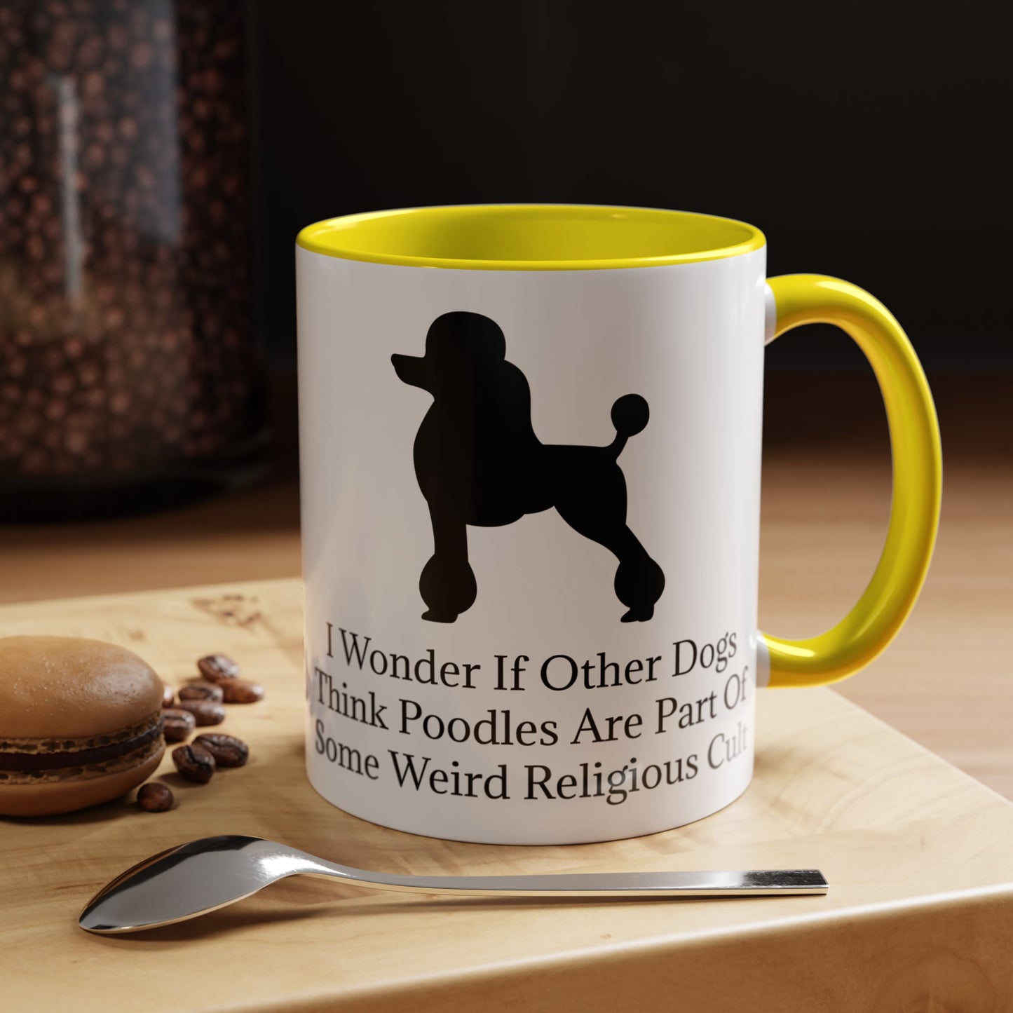 I Wonder 2-Tone Coffee Mug