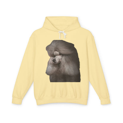 Poodle Head Unisex Lightweight Hoodie