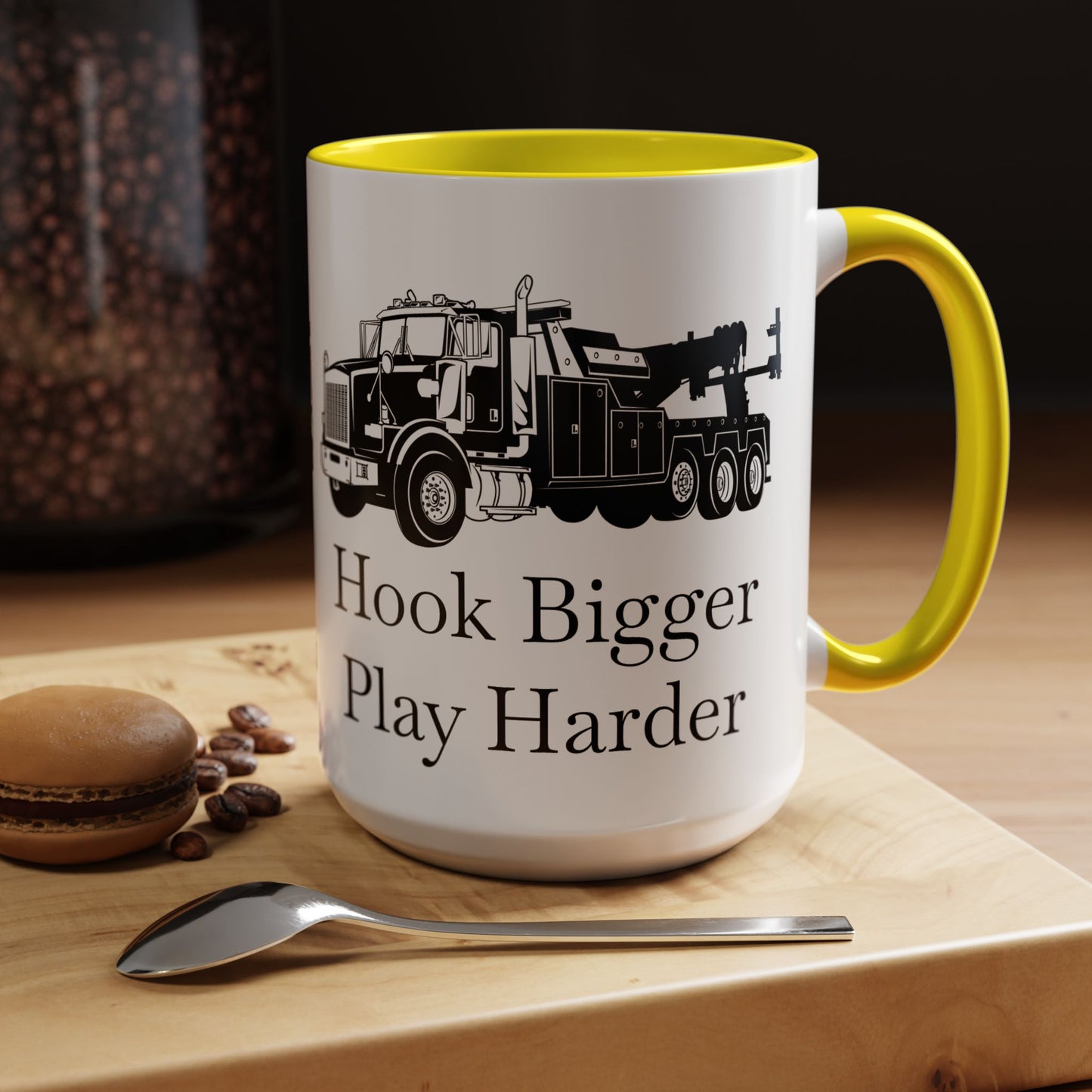 Hook Bigger 2-Tone Coffee Mug
