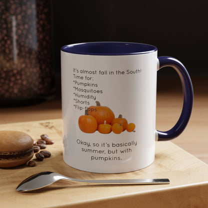 Fall In The South 2-Tone Coffee Mug
